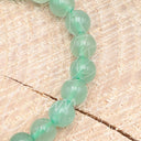 KUGELARMBAND Aventurin - Naturstein poliert I Größe S