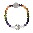 Chakra Armband Blume des Lebens I Einheitsgröße