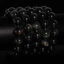 Armband aus Obsidian Himmelsauge I Größe M