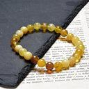 Armband, Opal (Honigopal) I Größe M